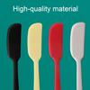 Silicone Spatula Food Grade Heat Resistant Ergonomic Long Handle Bread Toast Butter Cheese Dessert Jam Cream Spreader Tool Kitchen Gadgets