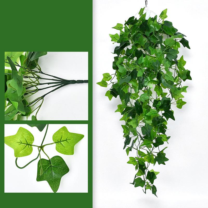 1PC Wand Hängen Pflanzen Künstliche Pflanzen Hängen Pflanzen Zweig Garten Hochzeit Decor