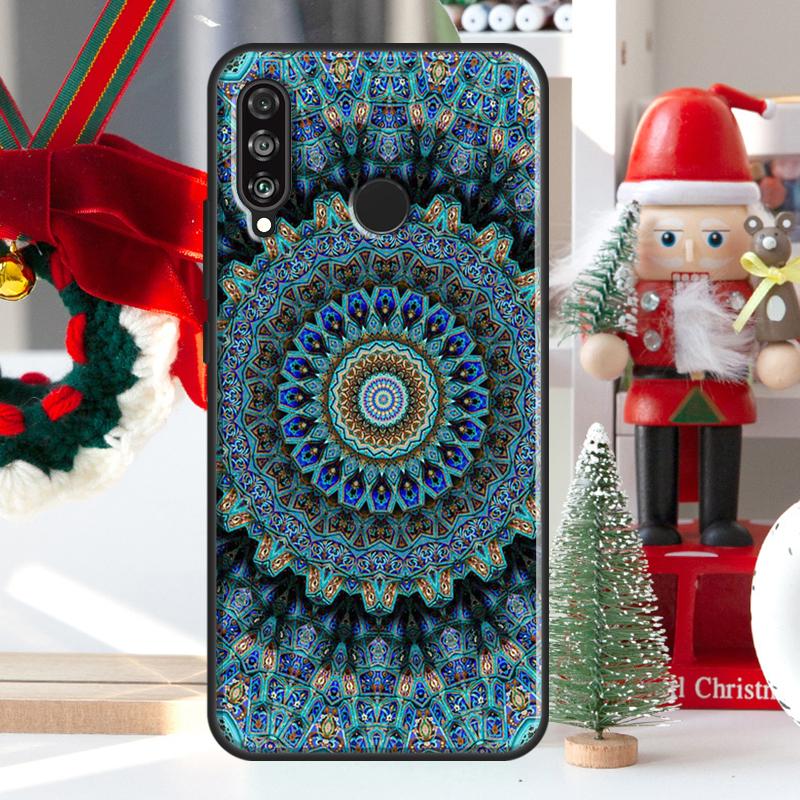 Floral Flower Mandala Design For Huawei Nova 5T 9 10 SE 7i 8i 11i 12i Y73 Y72 Y61 Y91 Y60 Y70 Y90 P20 P40 P30 Lite Case