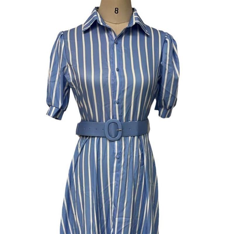 Women's Style Commuter Short Sleeve Swing Dress