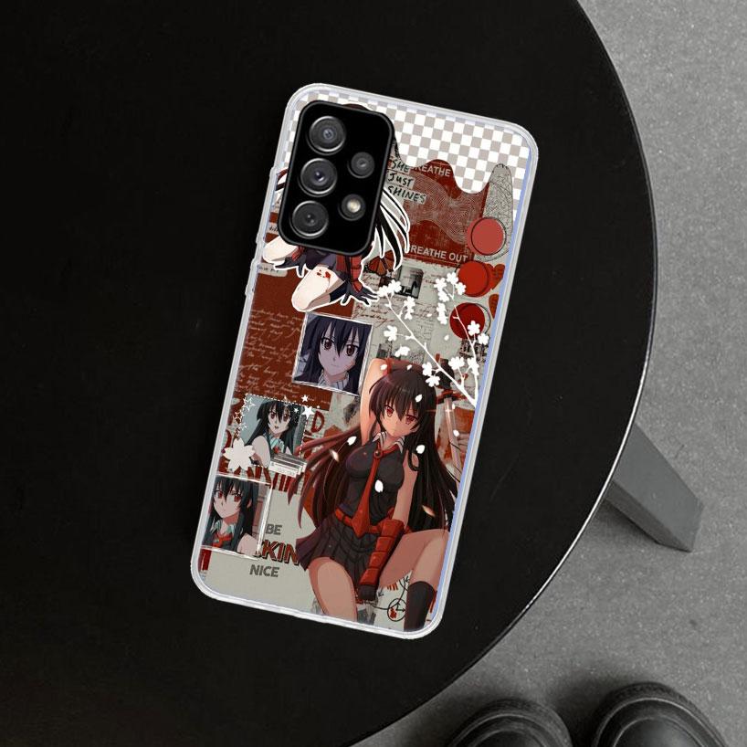 Anime Akame Ga Kill Phone Case Cover For Samsung Galaxy A12 A22 A32 A52 A72 A02S A51 A50S A31 A20S A10S Note 20 Ultra 10 Plus Ga