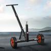 600lbs Trailer Dolly 16.5 and 22 inAdjustable Height 1-7/8 In Ball Solid Tires