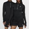 Nike X Patta SS24 Comfortable Fashion Half-Zip Logo Print Stand Collar Pullover Sweatshirt Unisex Sweatshirt Black FJ3070-010