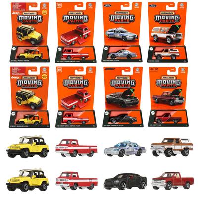 Matchbox Οχήματα με Κινούμενα Μέρη Ποικιλία Παιχνίδι Μίνι Κουτί Ηλικίες Αυτοκίνητα, Σετ 8 Οχημάτων, Σετ, 3+, Πολλαπλών Χρήσεων, 985C-FWD28