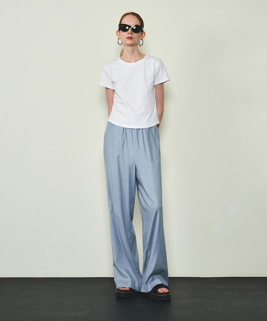 CITTA [Essential] Basic Short Sleeve T-Shirt_Ctt325(White)