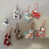 Year Of The Horse  Year Festive Doll Ornament Chinese Style Pony Zodiac Ornament Schoolbag Pendant Keychain