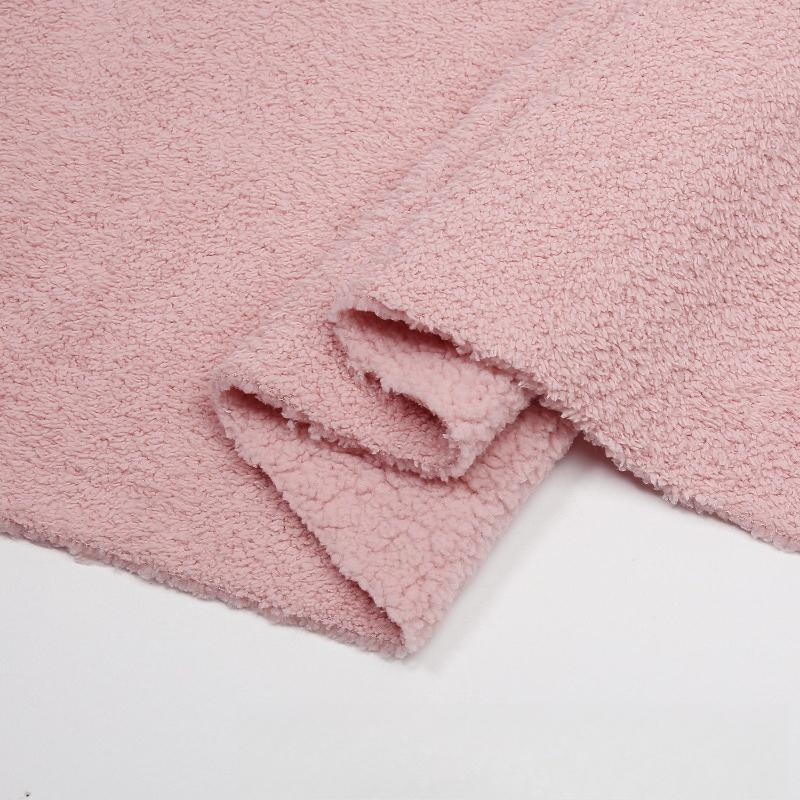 Polar Soft Fleece Kurzplüschstoff zum Nähen von Kleiderfutter, Puppen warme Jacken, Haustierbetten, Bekleidungsstoffe