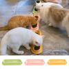 Anti Scattering Long Cat Food Bowl Anti Overturning Cat Long Single Dish Kitten