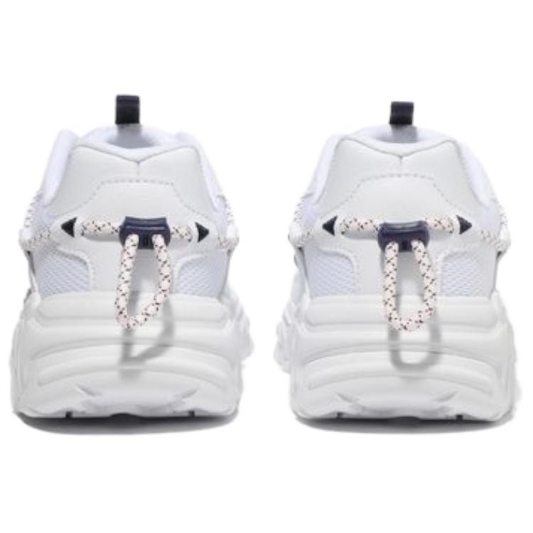 Fila Fluid Fabric Synthetic Leather Sports Shock Absorbing Wear Resistant Breathable Lightweight Low Top Casual Shoes 1JM01248D_100