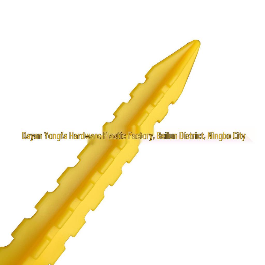 PP Plastic Tent Pegs - Tent Accessories for Beach and Tarp Ground