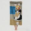 Game B-Baldi funny meme Towel Drying Bath Towel Applicable To Light Swimming Camping Yoga Beach Out