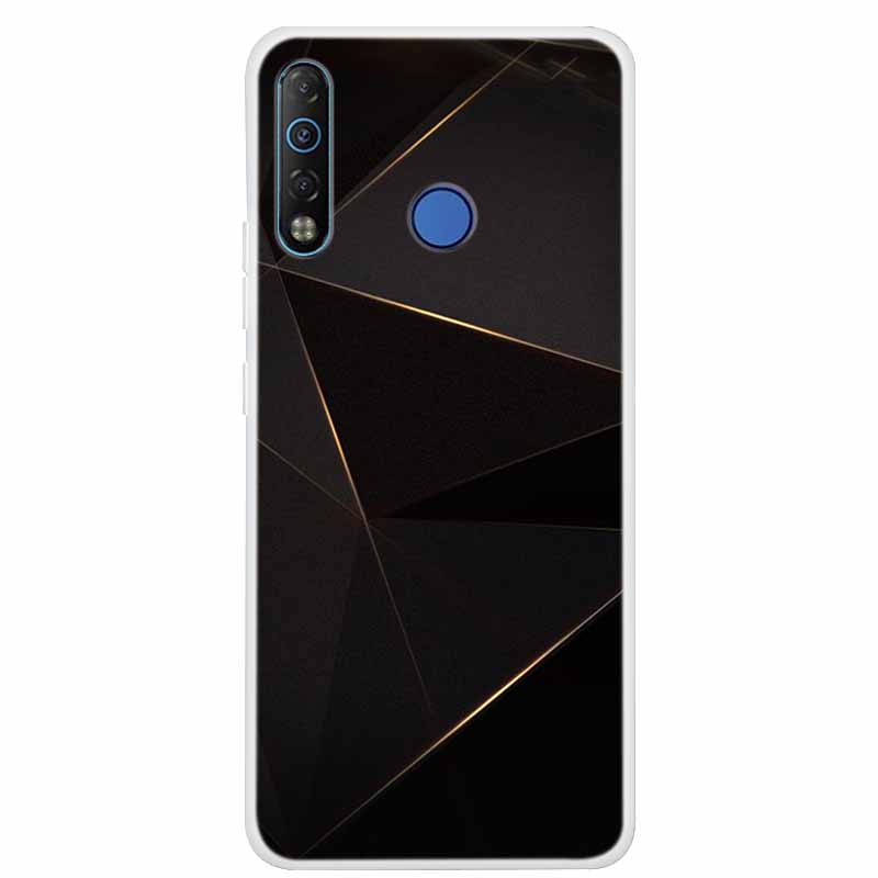 Phone Case For Tecno Camon 12 Air CC6 Case Silicone Soft TPU Back Cover For Tecno Camon 12 Case For TECNO Spark 4 Funda Cartoon