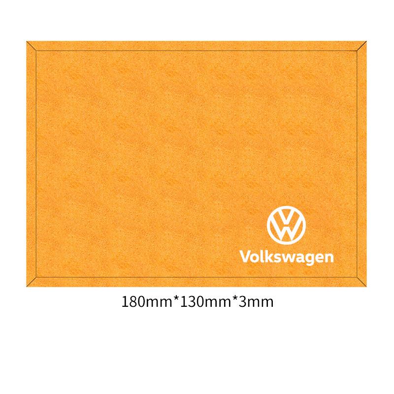 2026 Hot Suede Center Console Decoration Mat Car Anti Slip Pad For VW Volkswagen Jetta GTI Golf 6 Polo B5 Interior Mouldings UYAF-N871