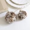 Glitter Tinsel Pom Poms Christmas Ornament Fluffy Pom Pom Ball Christmas Tree Hanging Deecoration for Holiday Party Decor
