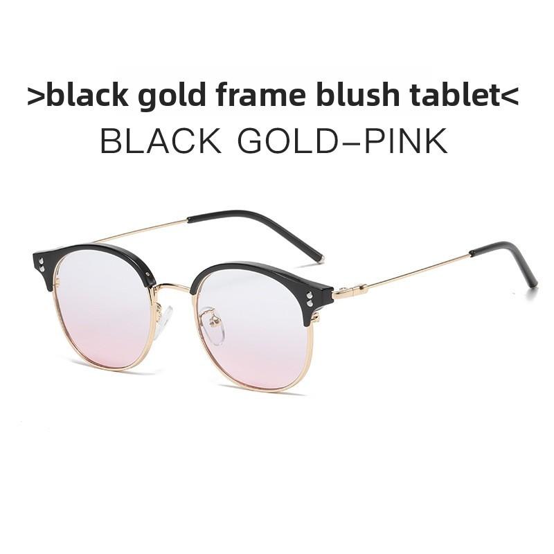 Elegant Flat Eyewear With Antiradiation Lenses For Office And Casual Use