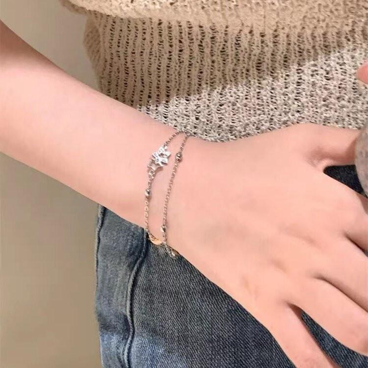 Fragment Silver Refined Pearl Bracelet For Women Timeless Fashion Accessory