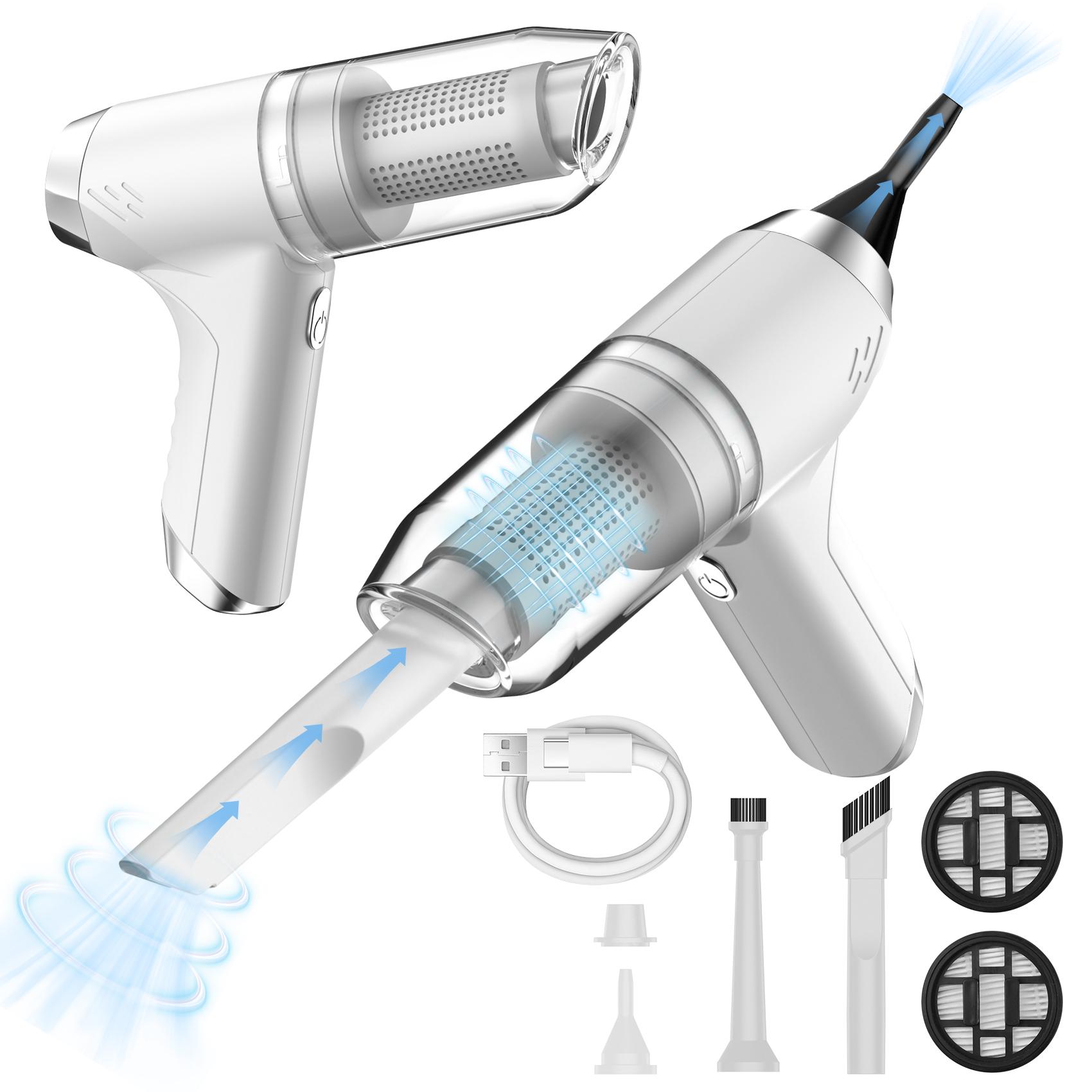 

120000PA беспроводной ручной автомобильный пылесос сверхсильный и мощный для уборки автомобиля и дома портативный автоматический пылесос