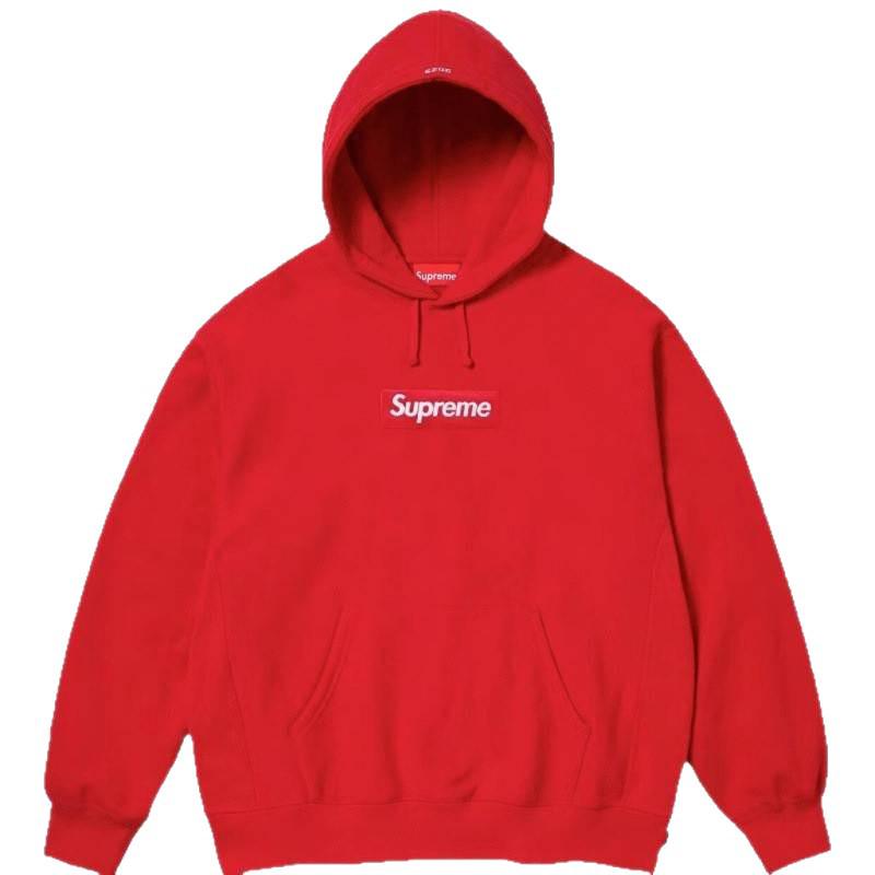 Supreme Embroidered Cotton Hoodie with Velvet - Cashew Flower Design