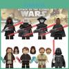Set di Mattoncini da Costruzione per Bambini Minifigure Darth Vader Obi-wan Kenobi in Plastica ABS Resistente