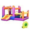 Kids Bouncy Castle House Inflatable Trampoline Slide Water Pool 3 In 1 with Blower Indoor Outdoor for Kids Age 3-8 Multi-Colour 2.8 X 2.5 X 1.7m