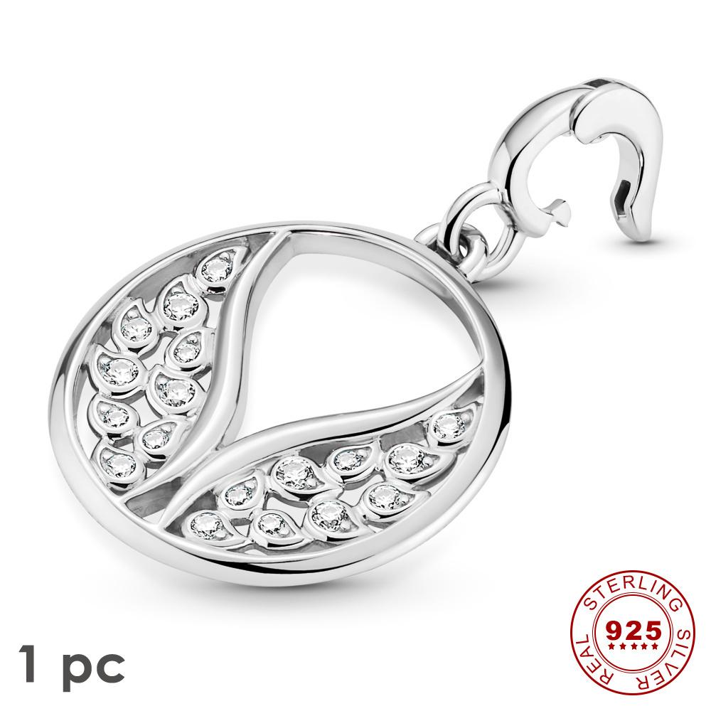 Novo Real S925 Prata Esterlina Me Charm Unicórnio Estrela Hoop Bead Fit Original Me Pulseiras Mulheres Coração Jóias Para Presente