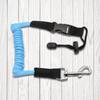 Smycz do wiosła kajakowego Linka zapobiegająca zgubieniu Regulowany uchwyt na wędkę zabezpieczający Linka Szybkie zwalnianie Surfing Spiralna linka do kajakarstwa kanadyjkowego