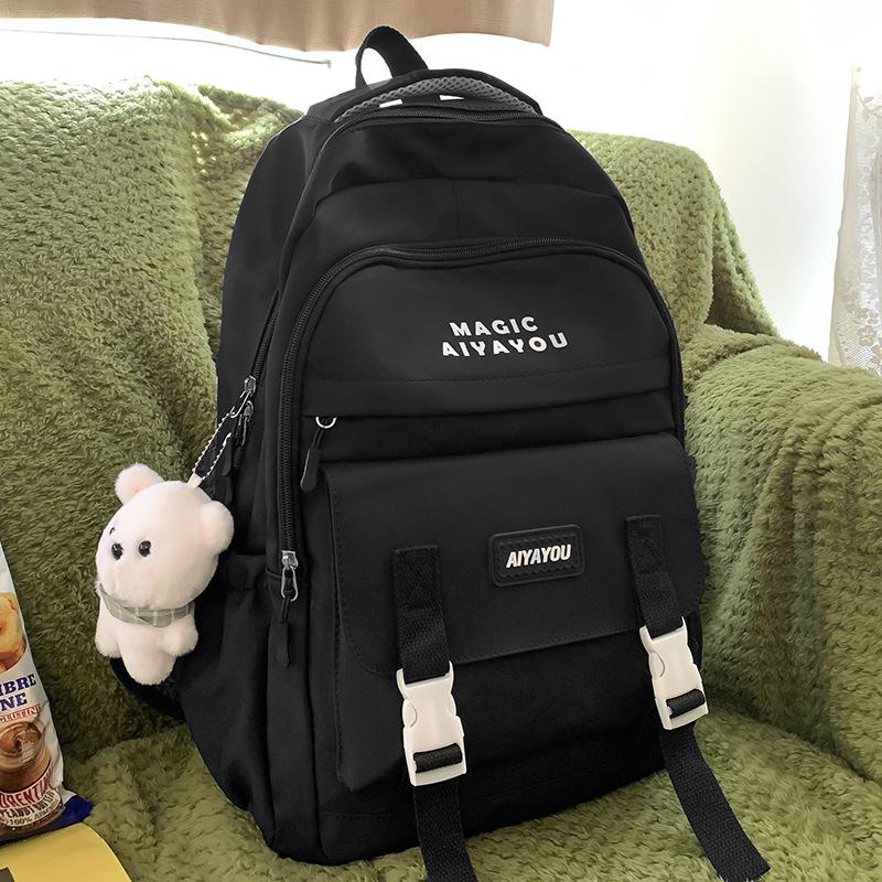School bag Elementary school children Junior high school students High school students College students Girls fashion high-value backpack