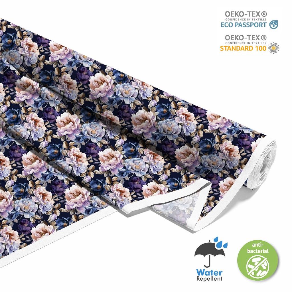 Outdoor Dekostoffe Oxford - Motiv Blumen I Dx5372