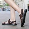Fashion 2025 Summer Sandals for Men Outdoor Casual Sport Slippers Non-slip Breathable Roman Shoes Beach Flip-Flop Garden Shoes