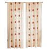 French Living Room Bedroom Bay Window Balcony Screen Curtain Cotton And Linen Embroidered Curtain Finished Christmas Window Screen Printed Curtain