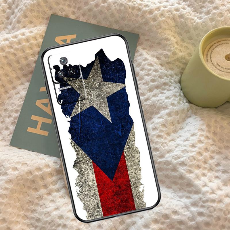 Puerto Rico Flagge Hülle Für Xiaomi 14T Pro 11T 12T 13T 13 14 15 Ultra POCO X7 Pro X3 X5 X6 M6 F5 F6 Pro Abdeckung