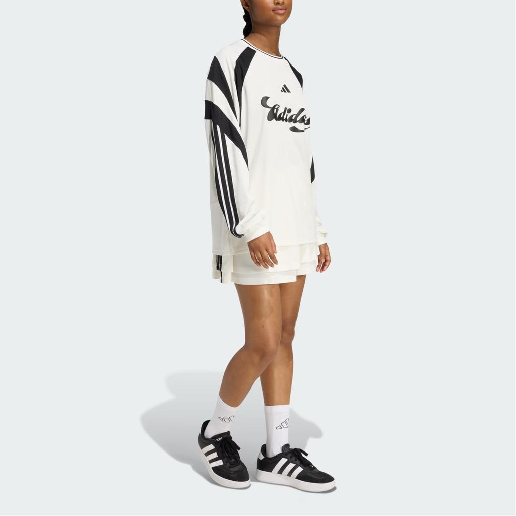 adidas Tiro Φουτερό με Ριγέ Γράμματα Άνετο Φούτερ Γυναικείο φούτερ KC4007