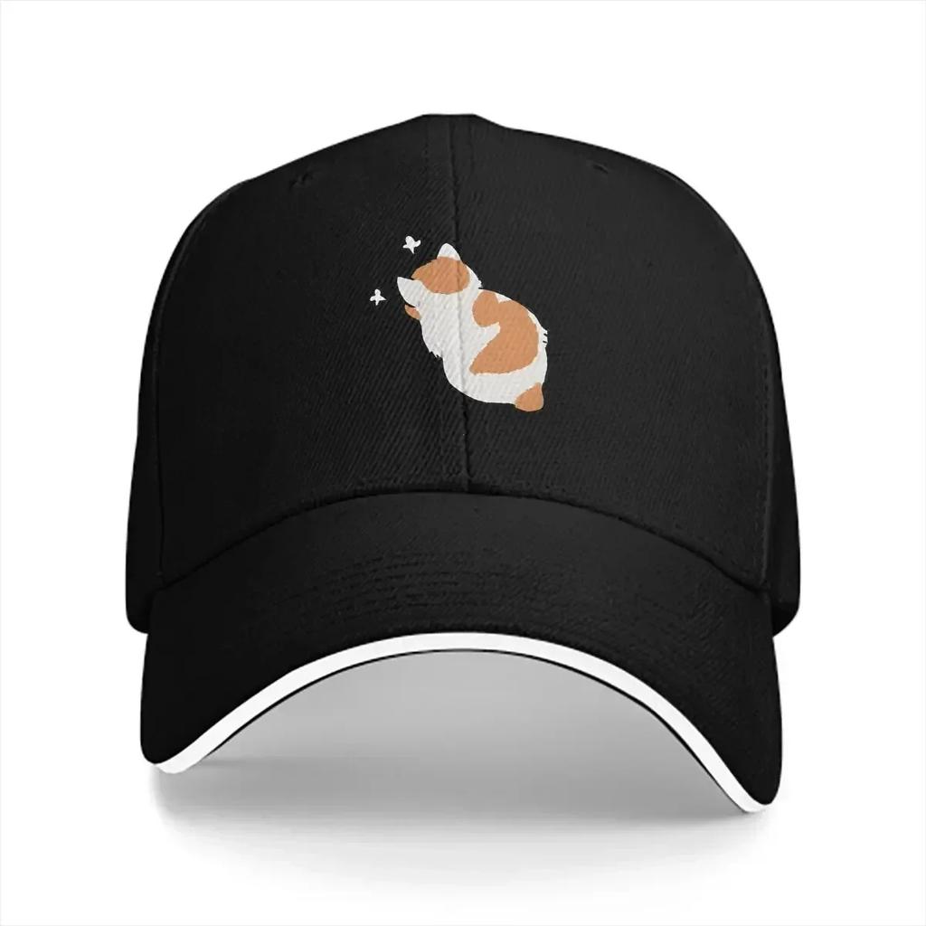 No Talk Me Baseballkappe Ganzjahres-Reiseverstellbare Herrenhüte Damen Visier Schutz Snapback Katzenkappen