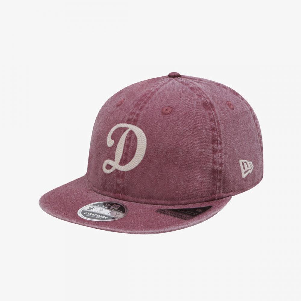 New Era La Dodgers Pigment Washed Retro Crown Strapback Burgundy 15131616 wines/SM