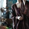 Dream Jiangnan Ethnic Style Loose Fit Ramie Sun Protection Shirt Robe