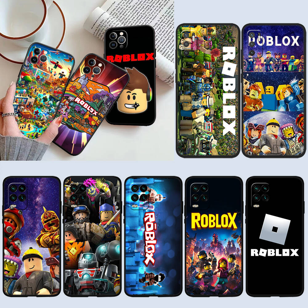 R-Robloxs Phone Case for Samsung S20 S21 S21S S22 S23 S24 FE Ultra Plus Lite F06 F16 M06 M16 M56 A07 A17 A36 A37 A55 A57