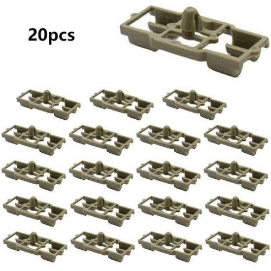 

20PCS Fastener Fastener Clips 51717006757 For BMW E53 X5 3.0i 4.4i 4.6is 4.8is
