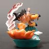 Anime Dragon Ball Goku Giving Milk Goku Klin Vegeta Frieza Pvc Model Statue Collection Decoration Playthings Present