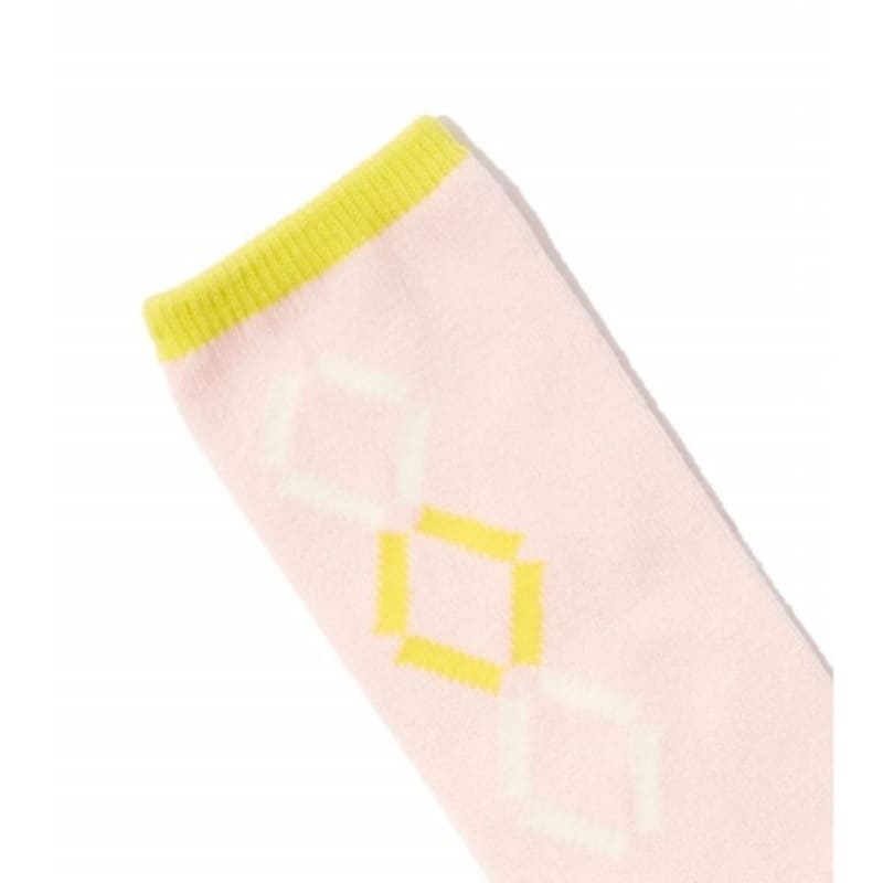 SJYP (PW2D7ACK475WLP) Argyle Pattern Socks
