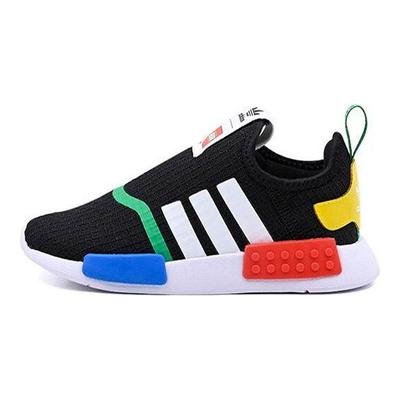 LEGO x NMD 360 I Czarne Wielokolorowe Sneakersy dla Niemowląt Core-Black Cloud-White GX3329