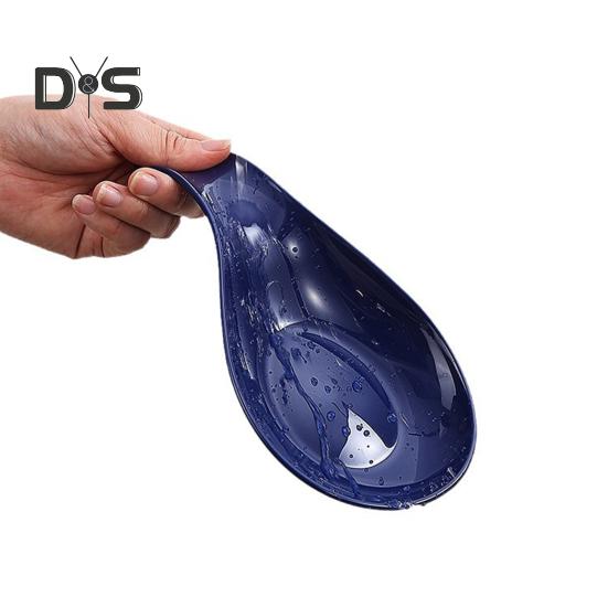2Pcs Spoon Rest for Stove Top Durable Plastic Spoon Holder Kitchen Utensils Holder Easy To Clean Spoon Mat Compact Size Ladle Holder Stylish Look
