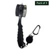 Golf Club Brush Golf Groove Cleaning Brush 2 Sided Golf Putter Wedge Ball Groove Cleaner Kit Cleaning Tool Golf Accessories 5