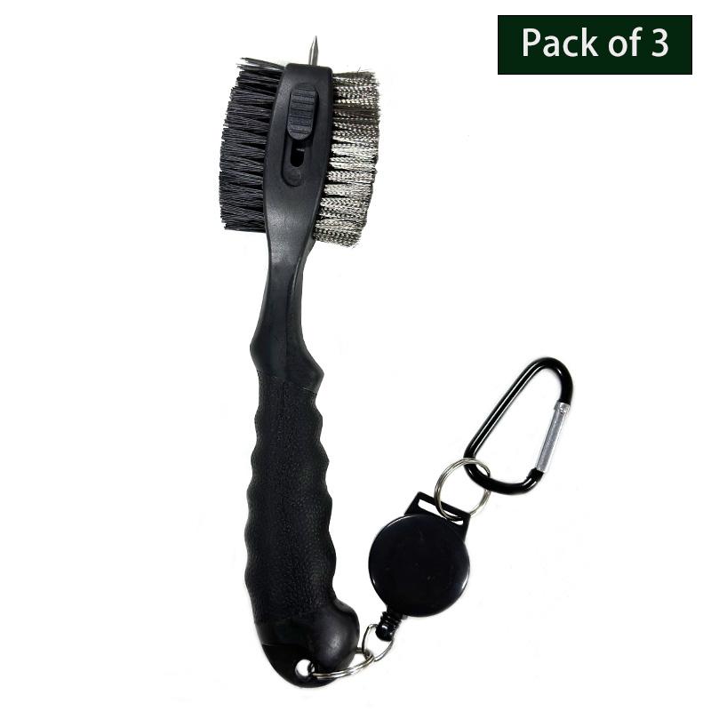 Golf Club Brush Golf Groove Cleaning Brush 2 Sided Golf Putter Wedge Ball Groove Cleaner Kit Cleaning Tool Golf Accessories 5