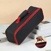 Car Vacuum Cleaner Storage Bag Nylon Fabric Carry Case with Zippered Opening and Top Handle for Road-Trip Tool Organization
