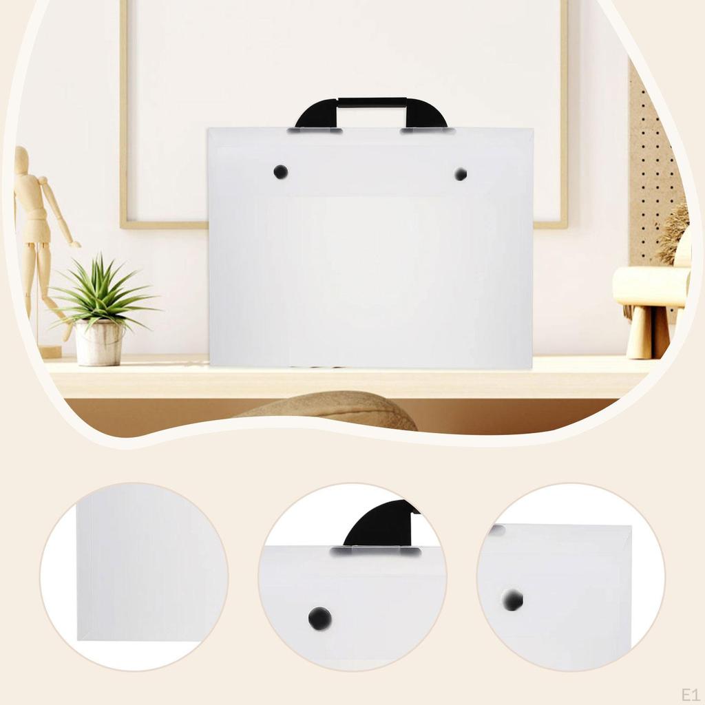 Art Bag Carrying Case Practical Drawing Board Pouch Portable with Handle for