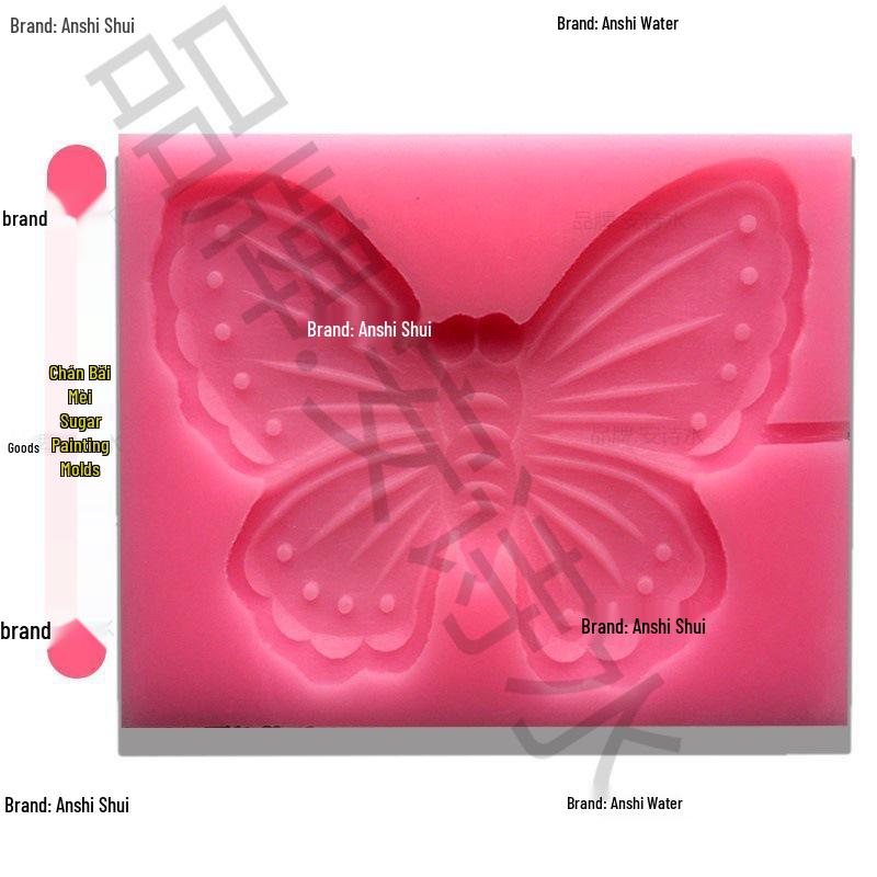 Zodiac Animal Silicone Mold Set: Cartoon Sugar Painting Lollipop Cow Template.