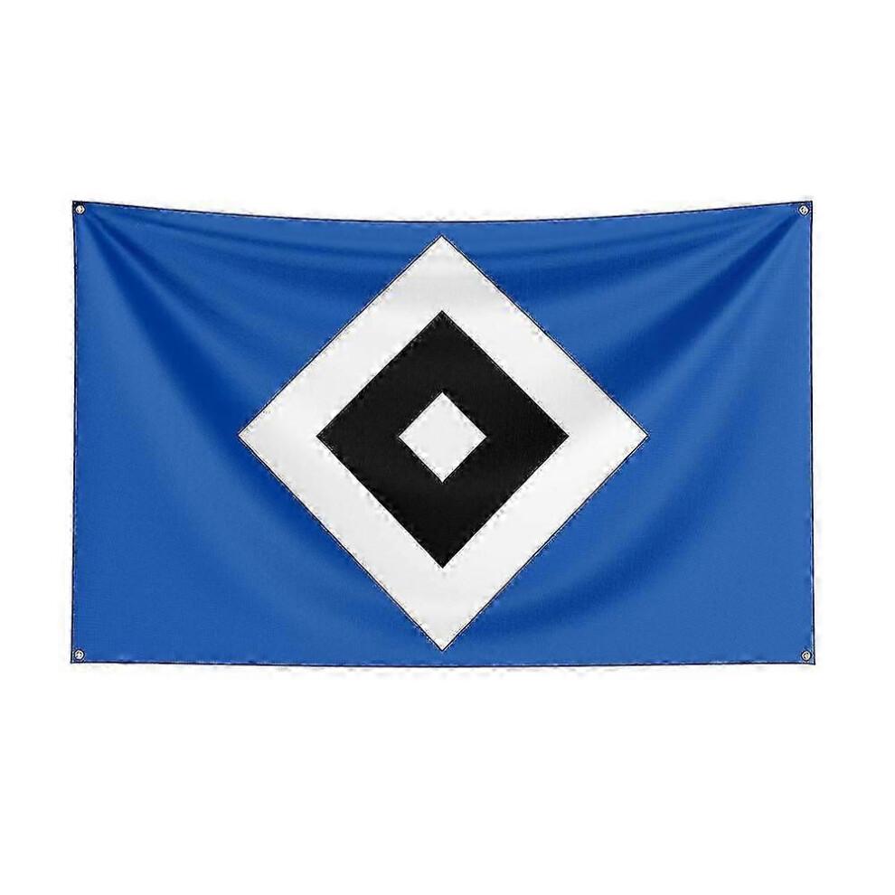 (A,90 X 150cm)3x5 Hamburger Sv Flag Polyester Printed Racing Sport Banner For Decor