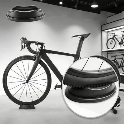 Fahrradtrainer Vorderradblock Kunststoff Kanten Erhöhen Stabilität Fahrrad Stabilisierungsständer für Indoor-Cycling-Übungen