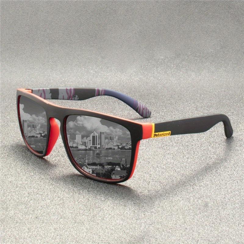 Mens Retro Glasses Black Full Frame Blue Gradient Lens Lightweight Fashion Eyewear Stylish Casual Accessories