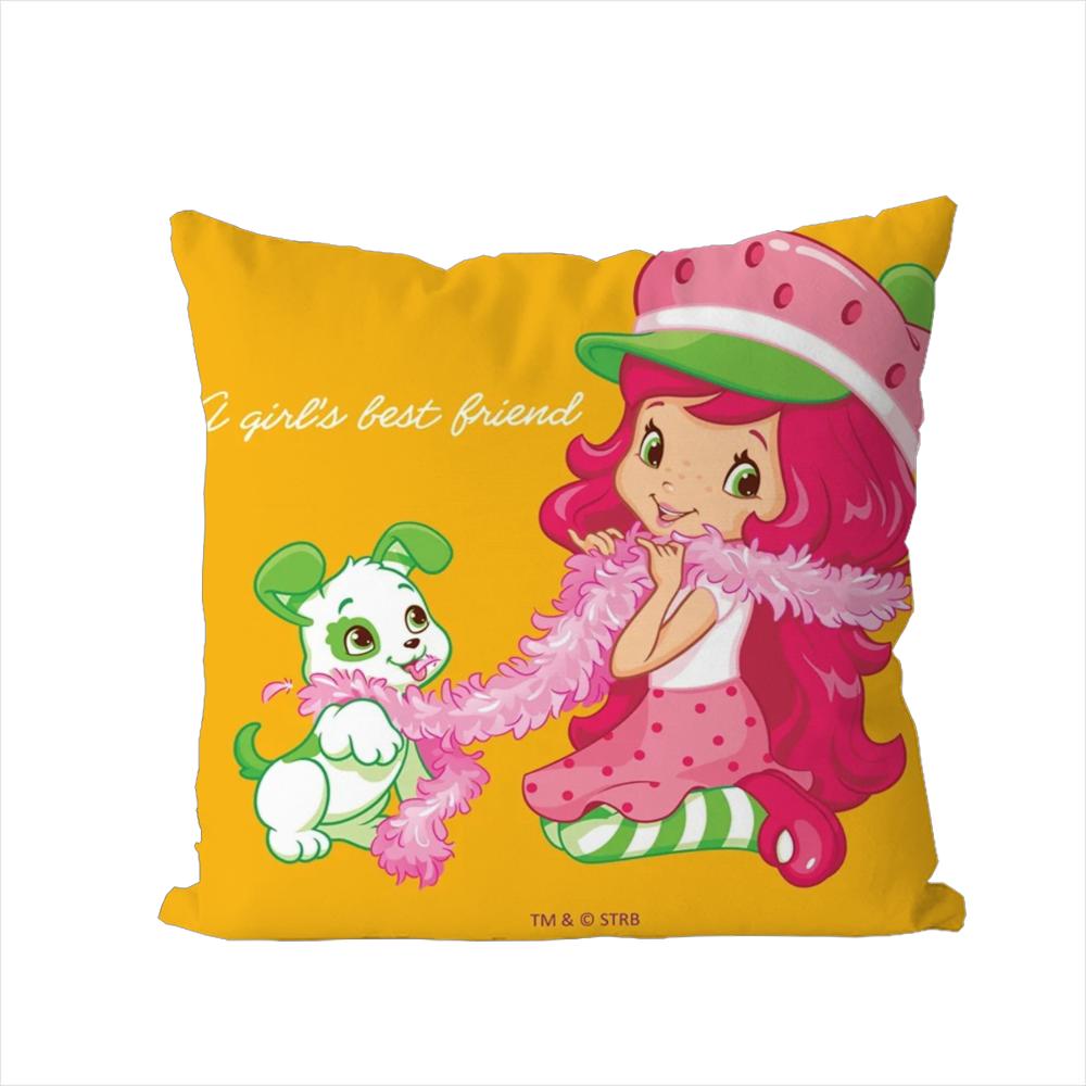 SStrawberry Shortcakes Pillow Case For Car Sofa Decorative Home Doublesided Print Plush Square Throw Pillow Cushion Cover